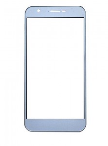 Replacement Front Glass For Iocean M6752 White By - Maxbhi.com