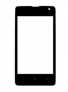 Replacement Front Glass For Micromax Bolt Q327 White By - Maxbhi.com