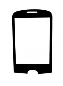 Replacement Front Glass For Lava C51 Black By - Maxbhi.com