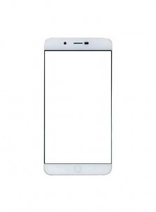 Replacement Front Glass For Okwu Yu Fly Gold By - Maxbhi.com