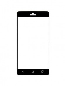 Replacement Front Glass For Mediacom Phonepad Duo S510u Black By - Maxbhi.com