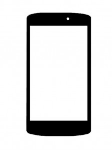 Replacement Front Glass For Intex Aqua Lite Black By - Maxbhi.com