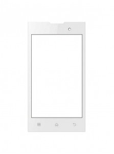Replacement Front Glass For Intex Aqua Active 2015 White By - Maxbhi.com