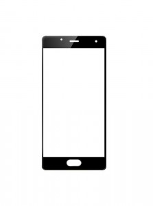 Replacement Front Glass For Wiko Ufeel Black By - Maxbhi.com