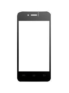 Replacement Front Glass For Rage Ops 40g Black By - Maxbhi.com