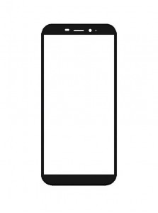 Replacement Front Glass For Ulefone Armor X8 White By - Maxbhi Com