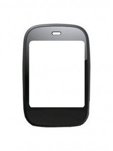 Replacement Front Glass For Hp Veer 4g Black By - Maxbhi.com