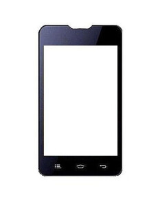 Replacement Front Glass For Celkon Campus A359 Black By - Maxbhi.com