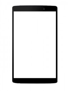 Replacement Front Glass For Lg G Pad Iii 8.0 Fhd Blue By - Maxbhi.com