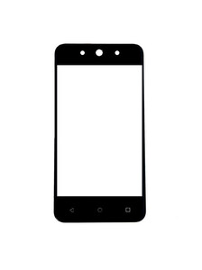 Replacement Front Glass For Blu Dash L4 Lte Black By - Maxbhi.com