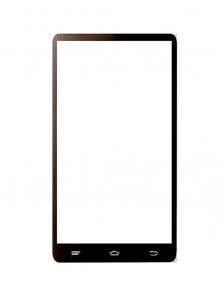 Replacement Front Glass For Hitech Air A2 Grey By - Maxbhi.com