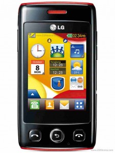 LCD with Touch Screen for LG Wink T300 - White