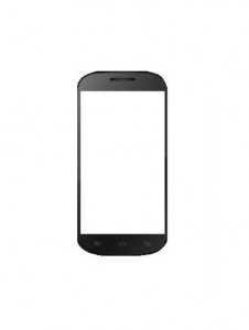 Replacement Front Glass For Lava Iris 455 Black By - Maxbhi.com
