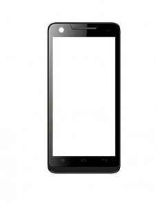 Replacement Front Glass For Intex Aqua Amaze Blue By - Maxbhi.com