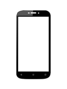 Replacement Front Glass For Yezz Andy 5e3 Gunmetal By - Maxbhi.com
