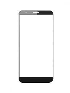 Replacement Front Glass For Zte Blade A3 2019 Black By - Maxbhi Com