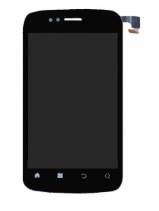 Lcd With Touch Screen For Micromax A45 Black By - Maxbhi.com
