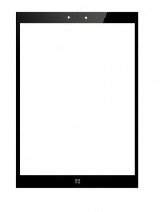 Replacement Front Glass For Hp Pro Tablet 608 G1 Black By - Maxbhi.com