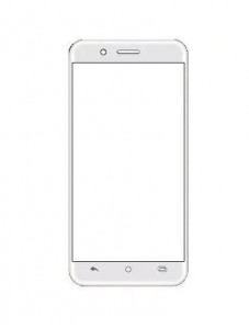 Replacement Front Glass For Trio V51 White By - Maxbhi.com