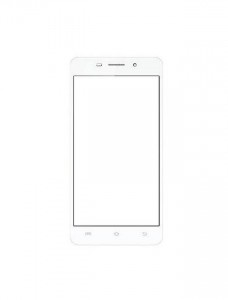 Replacement Front Glass For Vivo V1 Max Black By - Maxbhi.com