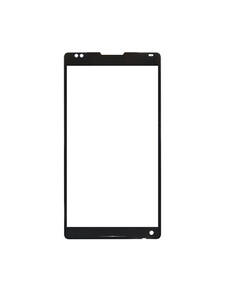 Replacement Front Glass For Sony Xperia Zl Lte Black By - Maxbhi.com
