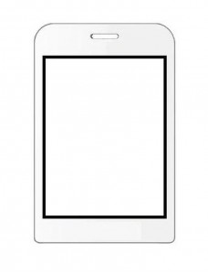 Replacement Front Glass For Micromax A50 White By - Maxbhi.com