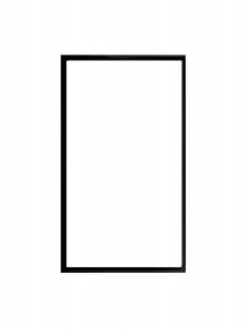 Replacement Front Glass For Huawei Ideos S7 Black By - Maxbhi.com