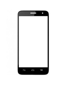 Replacement Front Glass For Alcatel One Touch Idol S Grey By - Maxbhi.com