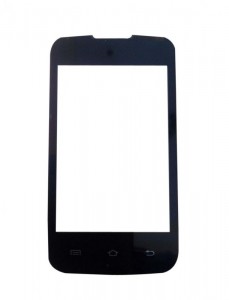 Replacement Front Glass For Micromax Ninja A54 Grey By - Maxbhi.com