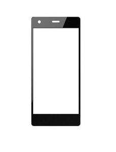 Replacement Front Glass For Infinix Zero 2 X509 Black By - Maxbhi.com