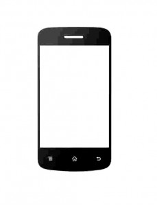 Replacement Front Glass For Wynncom G3 Black By - Maxbhi.com