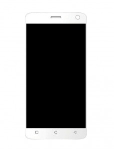 Lcd With Touch Screen For Jivi Prime P30 White By - Maxbhi Com