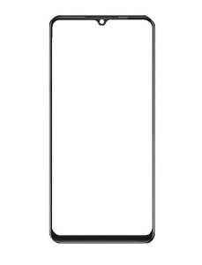 Replacement Front Glass For Vivo Z1x Black By - Maxbhi Com
