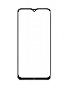 Replacement Front Glass For Blu G80 Black By - Maxbhi Com