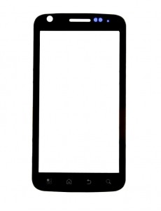 Replacement Front Glass For Motorola Atrix Black By - Maxbhi.com