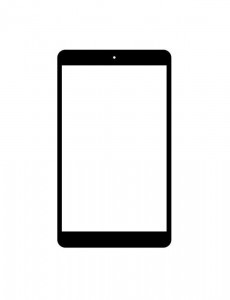 Replacement Front Glass For Lg G Pad Iv 8.0 Fhd White By - Maxbhi.com