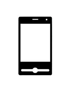 Replacement Front Glass For Lg Ks20 White By - Maxbhi.com