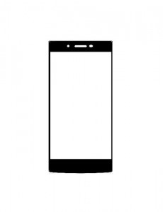 Replacement Front Glass For Wammy Passion X White By - Maxbhi.com