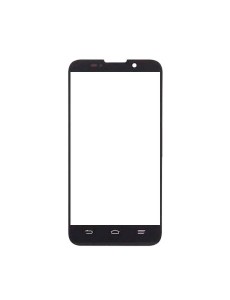 Replacement Front Glass For Zte V965 Black By - Maxbhi.com