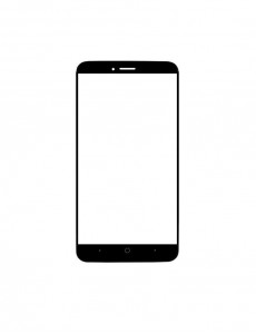 Replacement Front Glass For Zte Blade X Max White By - Maxbhi.com