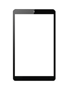Replacement Front Glass For Huawei Mediapad M5 Lite 8 0 Black By - Maxbhi Com