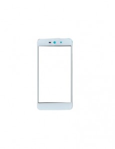 Replacement Front Glass For Micromax Canvas Selfie Lens Q345 White By - Maxbhi.com