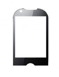 Replacement Front Glass For Samsung M5650 Lindy Blue By - Maxbhi.com
