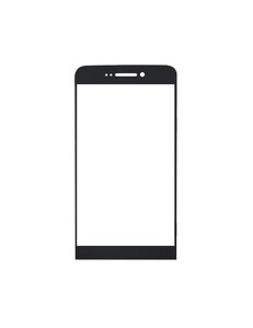 Replacement Front Glass For Wiko Wax 4g Black By - Maxbhi.com