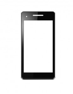 Replacement Front Glass For Sony Xperia V Black By - Maxbhi.com