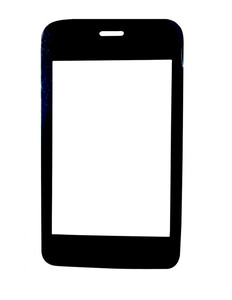 Replacement Front Glass For Micromax X458 Black By - Maxbhi.com