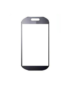 Replacement Front Glass For Lg Cookie Glide Gt350i Black By - Maxbhi.com