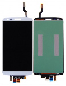 Lcd With Touch Screen For Lg Optimus G2 Ls980 White By - Maxbhi Com