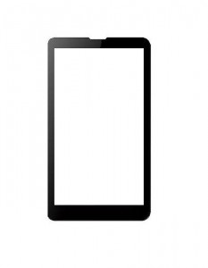 Replacement Front Glass For Spice Mi740 White By - Maxbhi.com