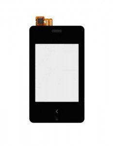 Touch Screen Digitizer For Nokia Asha 500 Dual Sim Black By - Maxbhi.com